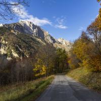 Face au massif des Encombres