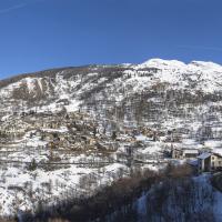 Vus de Valmeinier 1500 et Valmeinier 1800 haut droit