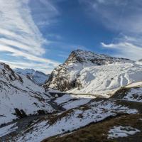 Pont de la neige au col de l'Iseran