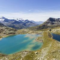 Les lacs du Carro et le refuge tout à côté