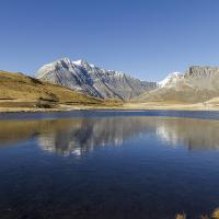 Lac de Plan du lac et Grande Casse (Vanoise)