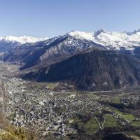 St Jean de Maurienne depuis le Sapey
